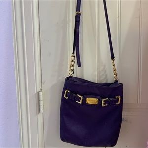 Purple Michael Kors Crossbody